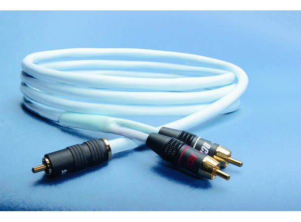 Supra kabel subwoofer Y-link RCA 2m Isblå 